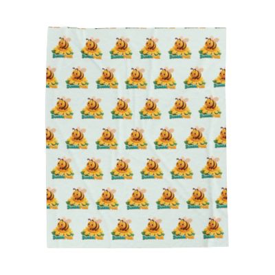 Bumble and the Sunflower adult fan throw product preview