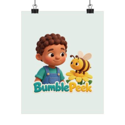 Backyard Friends matte poster product preview